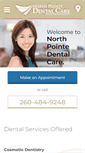 Mobile Screenshot of northpointedentalcarein.com